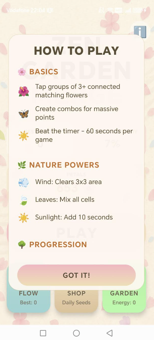 Zen Garden screenshot